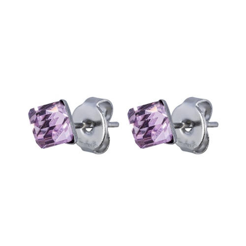 Пусеты Fiore Luna  Pink, SWE2127/1 P S